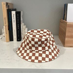 Rylee + Cru Checkered Bucket Hat